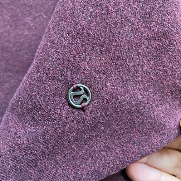 lululemon athletica Kick It Sweatpant Heathered Bordeaux Drama *see measurement* - Picture 6 of 13